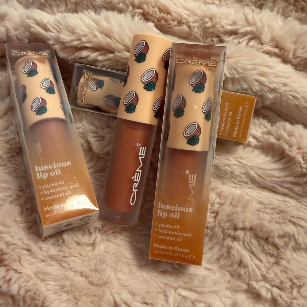 Crème Luscious Lip Oil - coconut jelly price per item - Picture 1 of 5